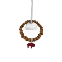 Let's Go Buffalo Wood Bracelet Bracelet