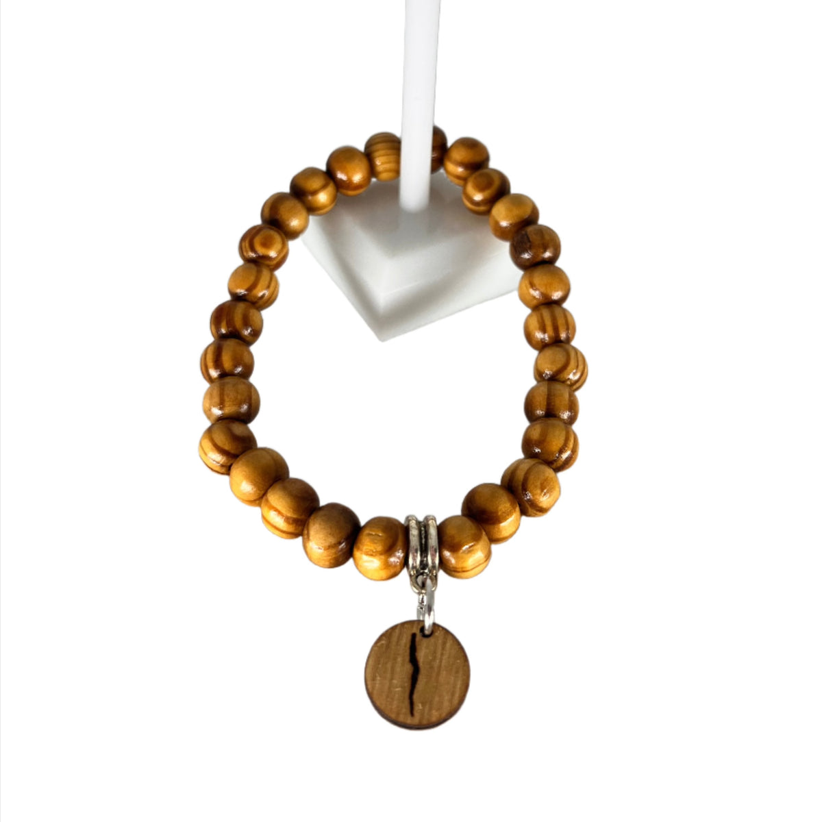 Wooden Bead Seneca Bracelet