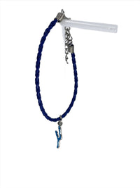 Keuka Braided Faux Leather Bracelet