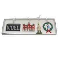 Corning Ornament Set with Little Joe Wreath