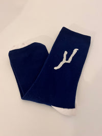 Keuka Blue Socks in 5 color combinations