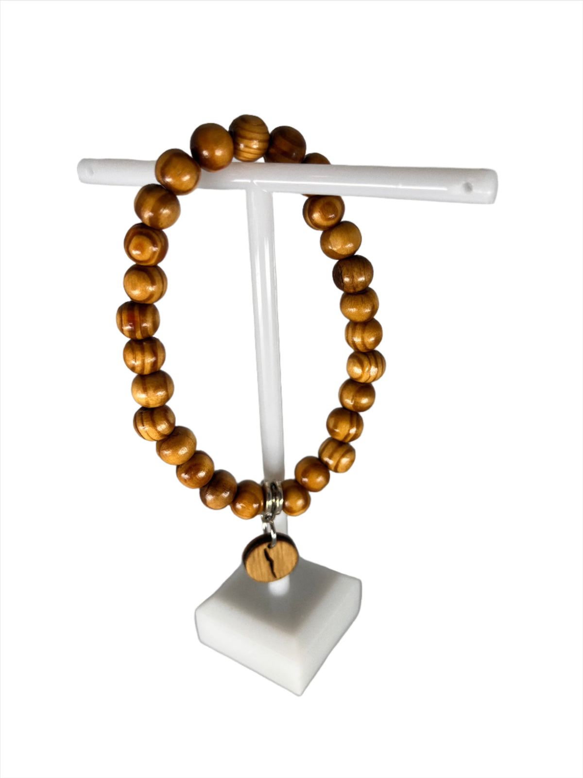Wooden Bead Seneca Bracelet