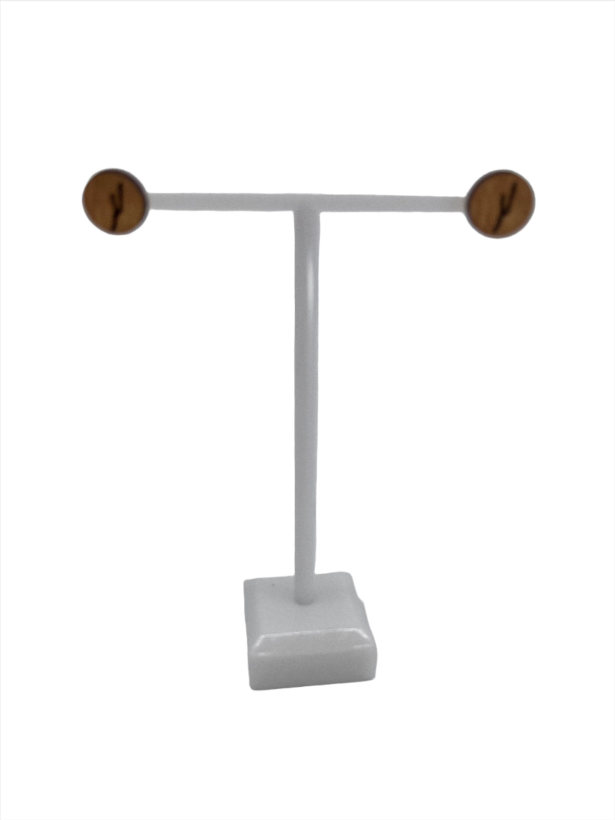 Wooden Keuka Stud Earrings