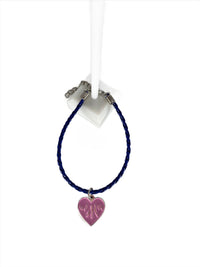 Finger Lakes Braided Faux Leather Bracelet