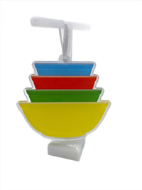 Corning Pyrex Nesting Bowls Suncatcher or Christmas Ornament