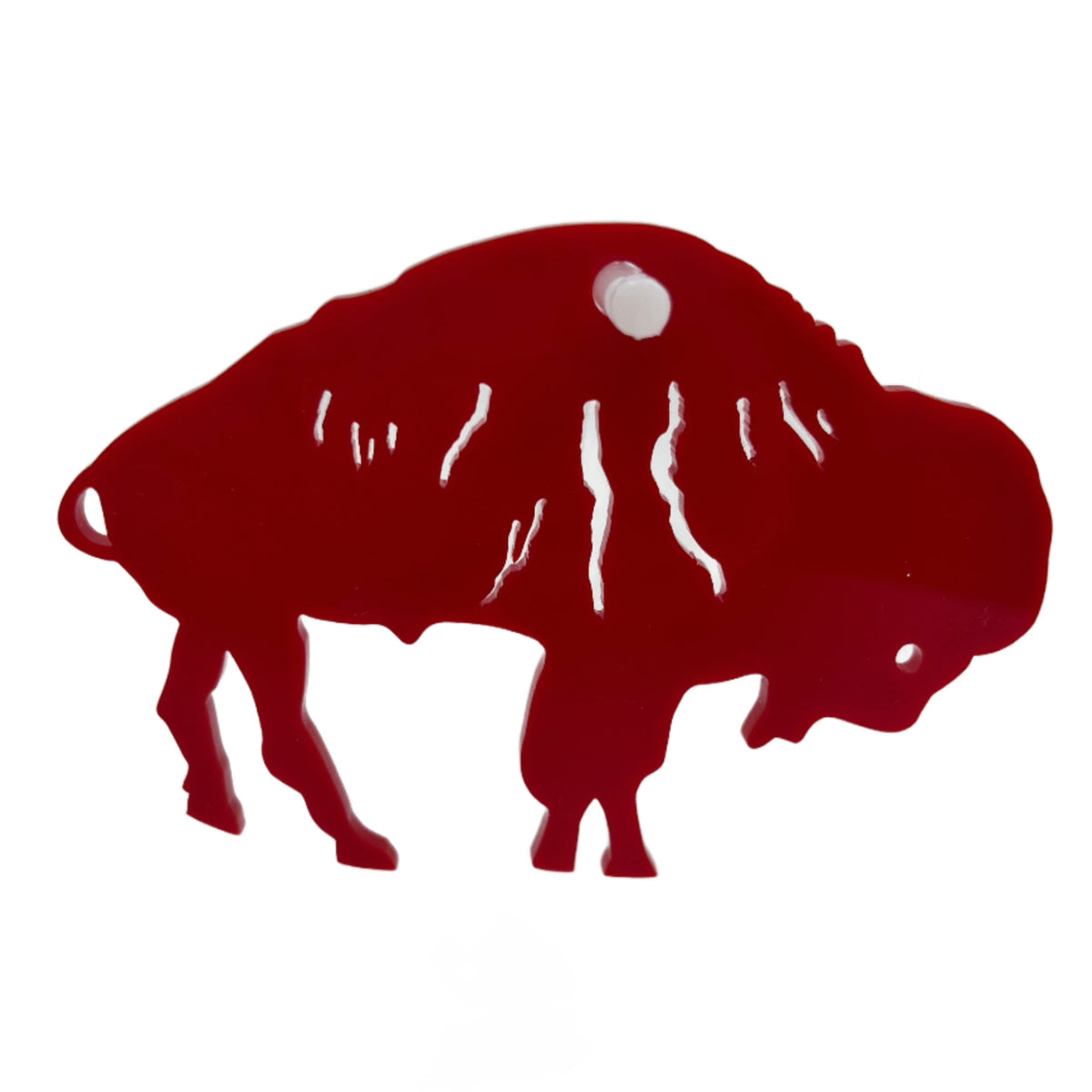 Let's Go Buffalo Finger Lakes Acrylic Ornament