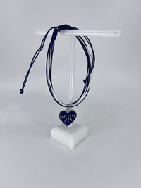 Finger Lakes Heart String Bracelet