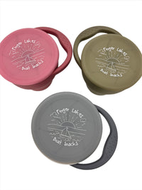 Finger Lakes Boat Snacks Silicone Snack Cup