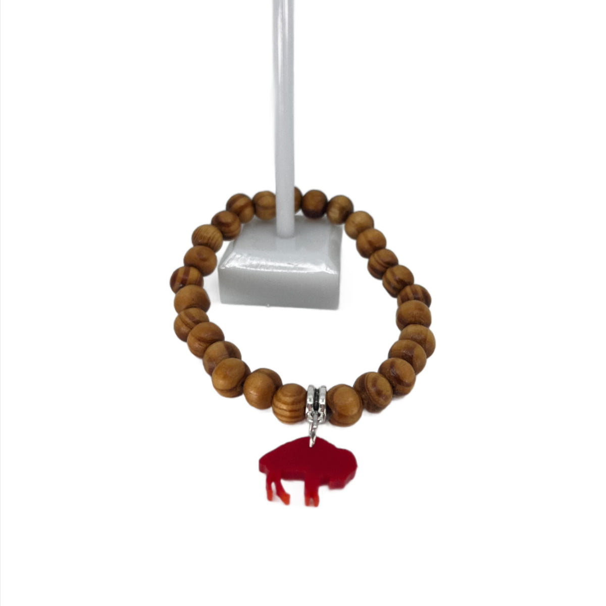 Let's Go Buffalo Wood Bracelet Bracelet