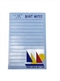 Finger Lakes Boat Notes Notepad