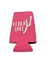 Keuka Lake Neoprene Can Cooler - Tall & Slim