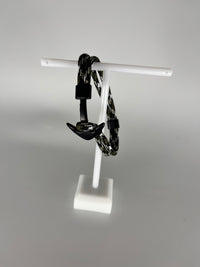 Polycord/Gunmetal Anchor Bracelet