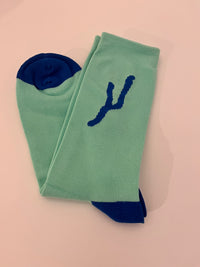 Keuka Blue Socks in 5 color combinations