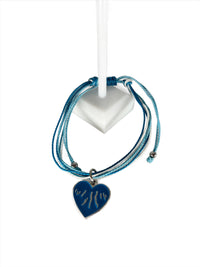 Finger Lakes Heart String Bracelet
