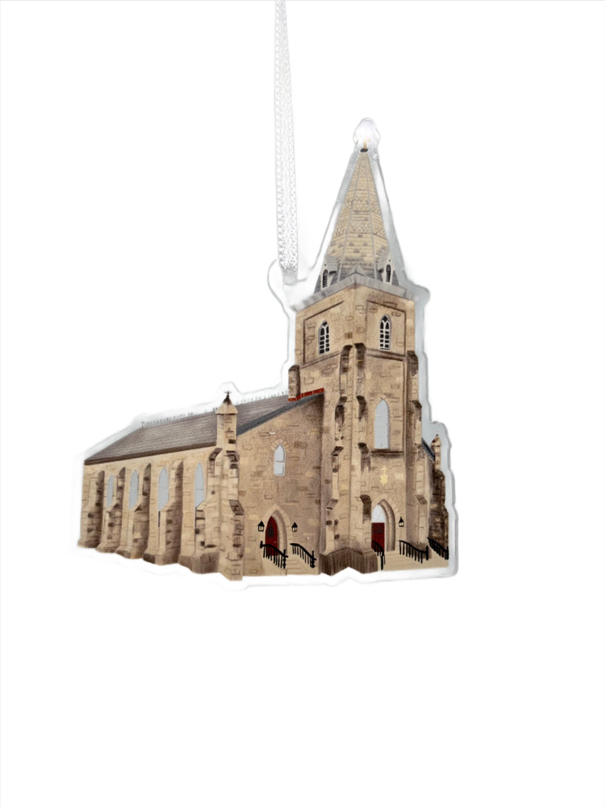 Corning, NY St. Mary's Church Ornament or Suncatcher