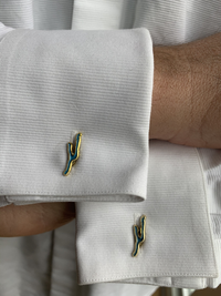 Keuka Cufflinks in Silver or Gold