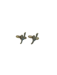 Keuka Cufflinks in Silver or Gold