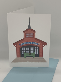 Seneca Lake Watkins Glen Pier Greeting Card