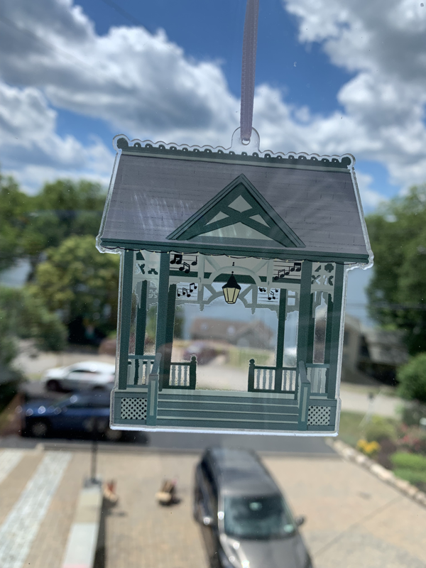 Hammondsport, NY Village Square Gazebo ornament
