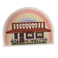 Keuka Lake Seneca Farms Rainbow  Magnet
