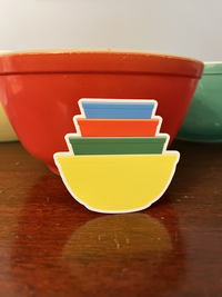 Pyrex Bowls Magnet