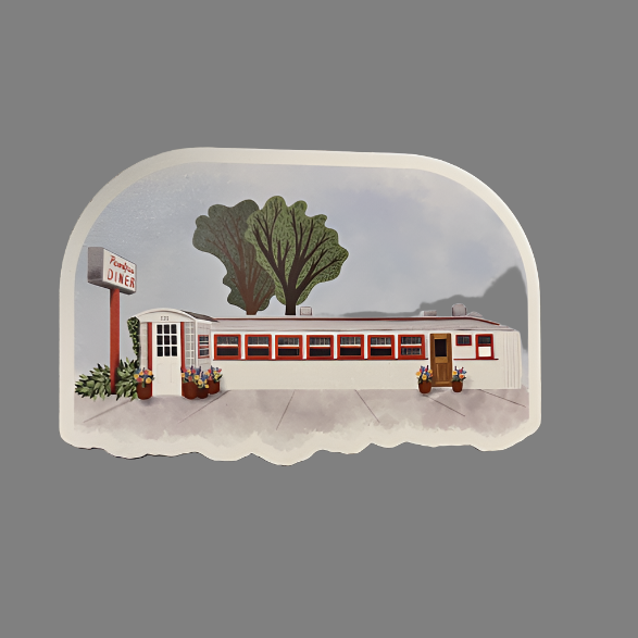 Penn Yan Diner Sticker or Magnet
