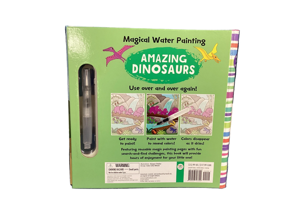 Magical Water Painting, Amazing Dinosaurs