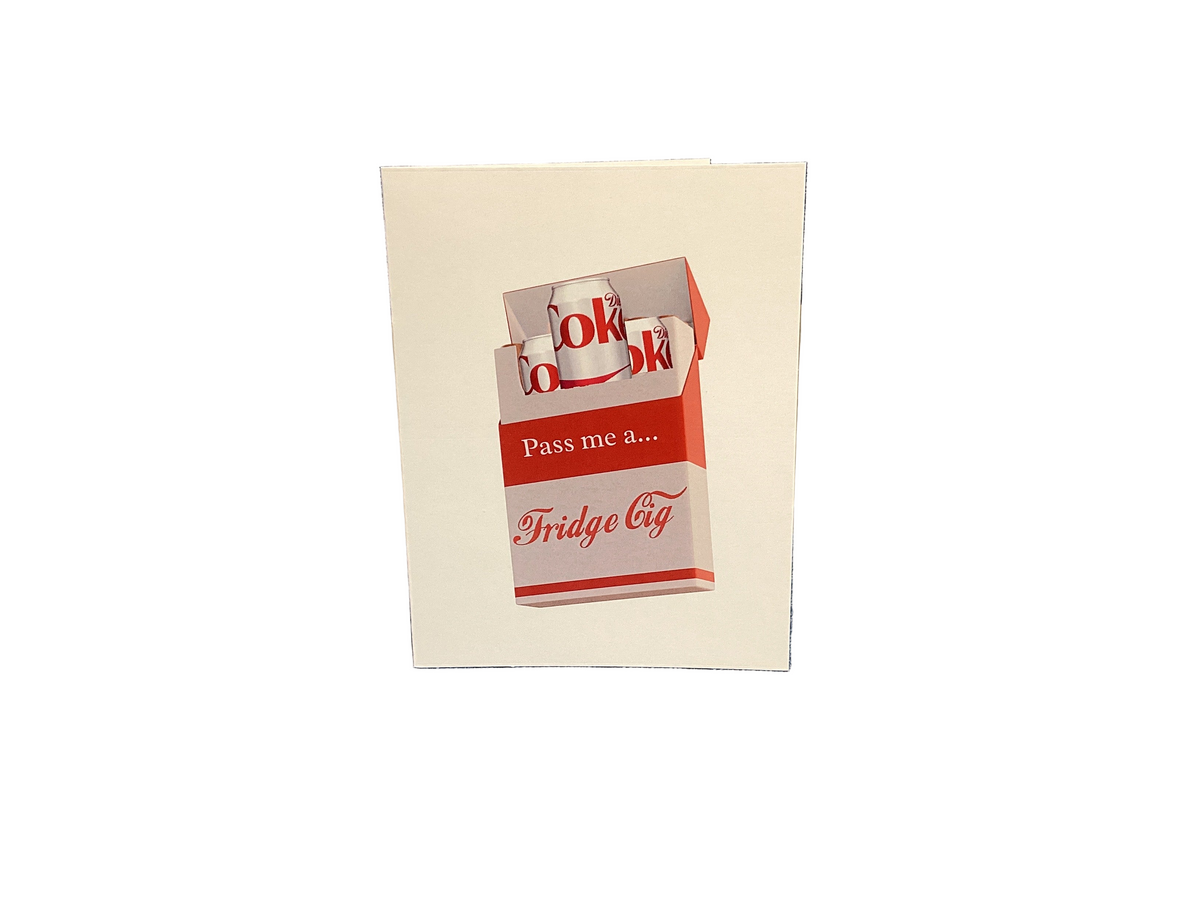 Fridge Cig Blank Card