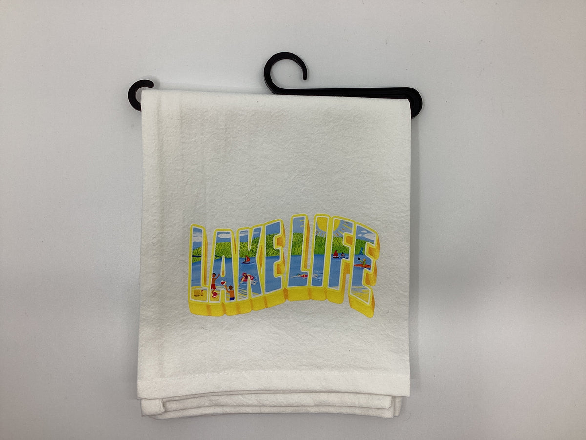Lake Life Kitchen Towel