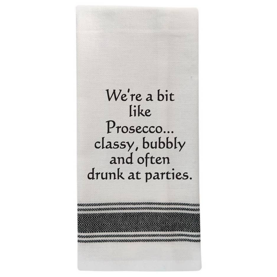 BB-W-151  We're a bit like Prosecco…