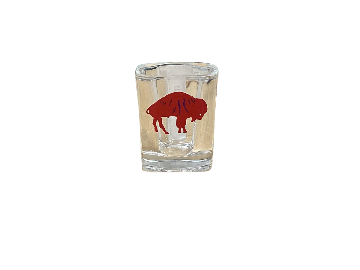 Finger Lakes Buffalo shot glass