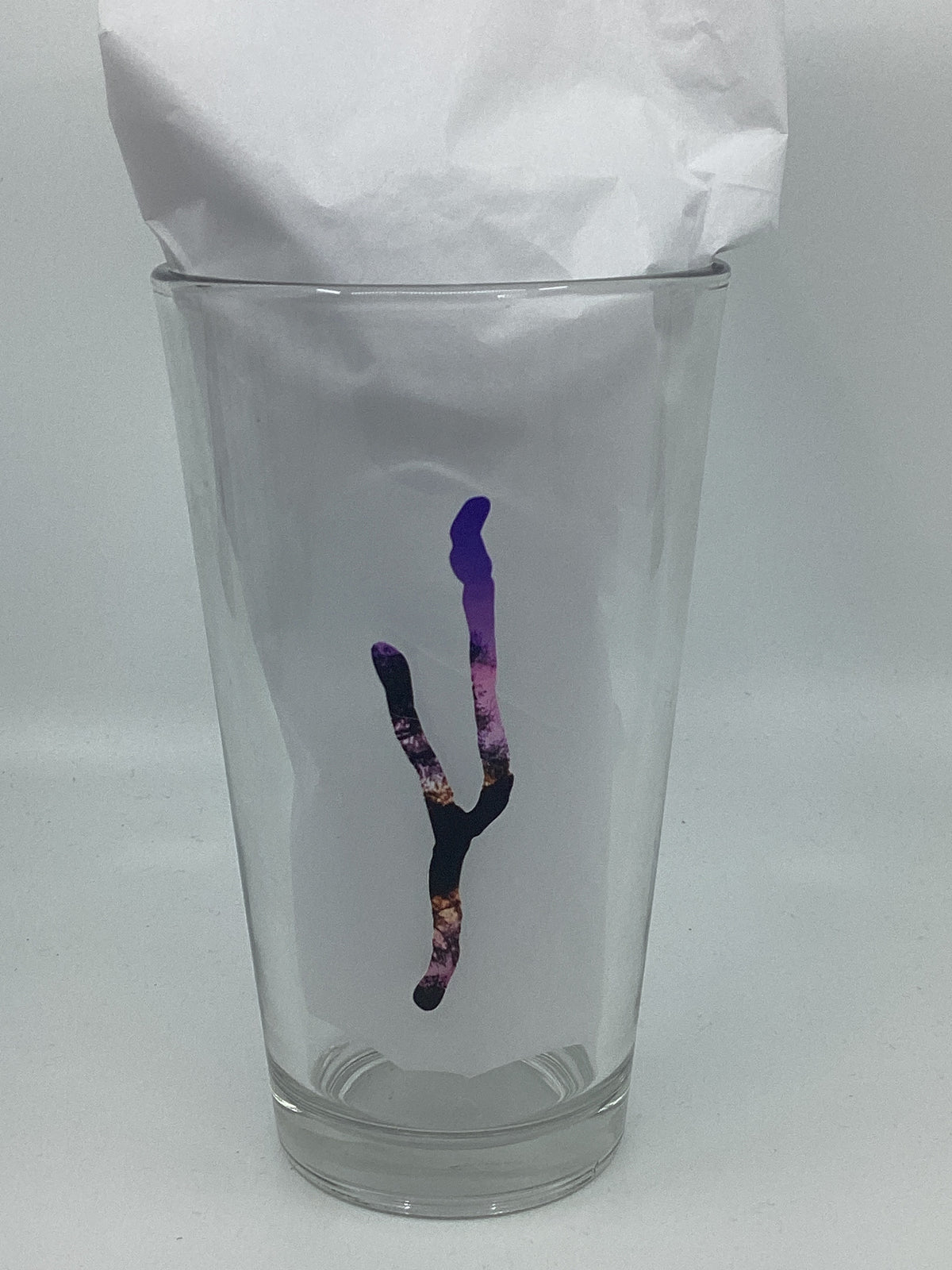 Keuka Slice Sunset Pint Glass