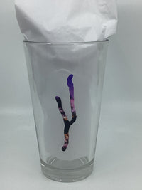 Keuka Slice Sunset Pint Glass