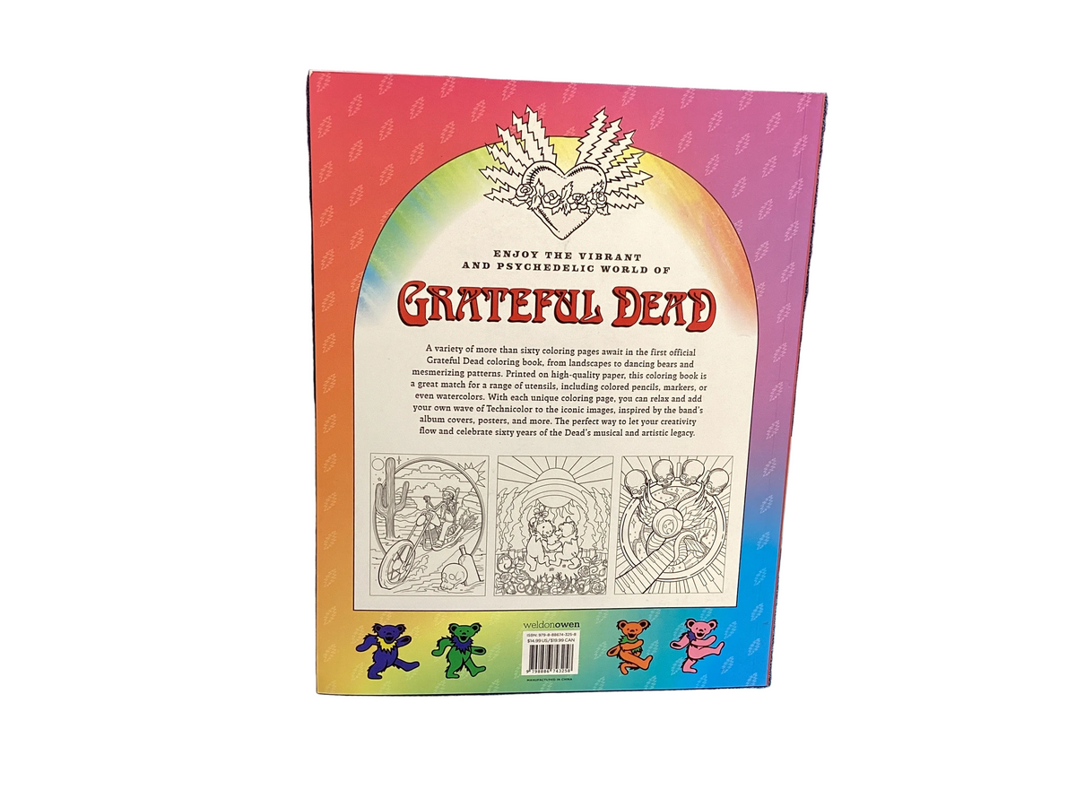The Official Coloring Book of GREATFUL DEAD
