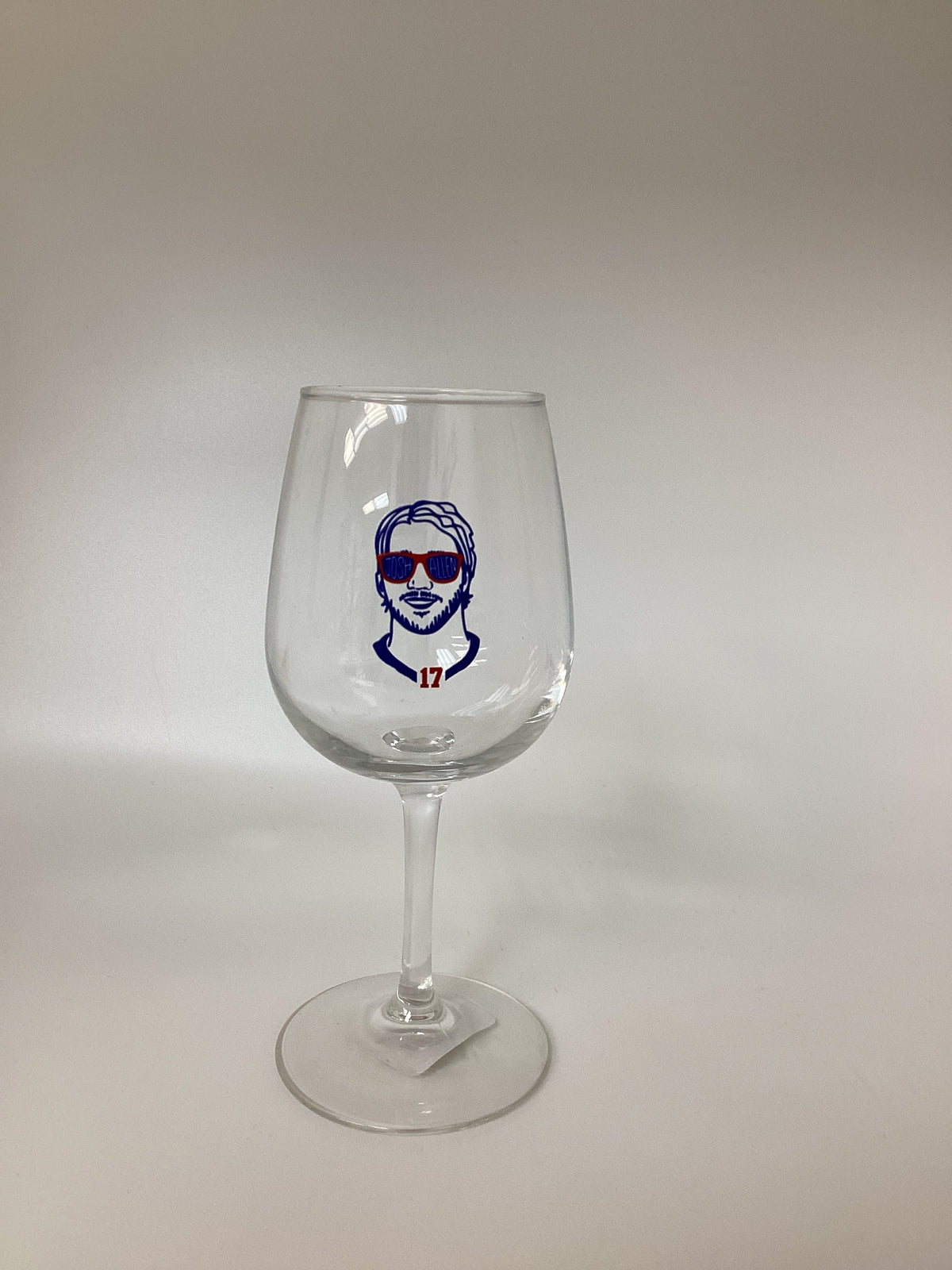 Josh Allen Wine Glass