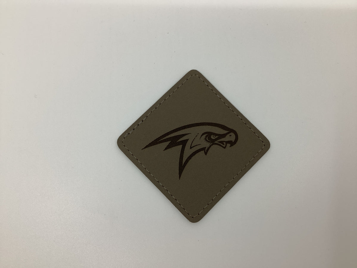 Hawk Leather Patch