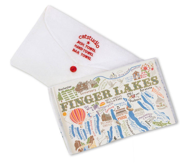 Finger Lakes Dish Towel
