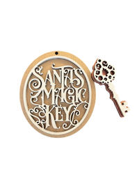 Santa's magic key DIY Ornament Kit