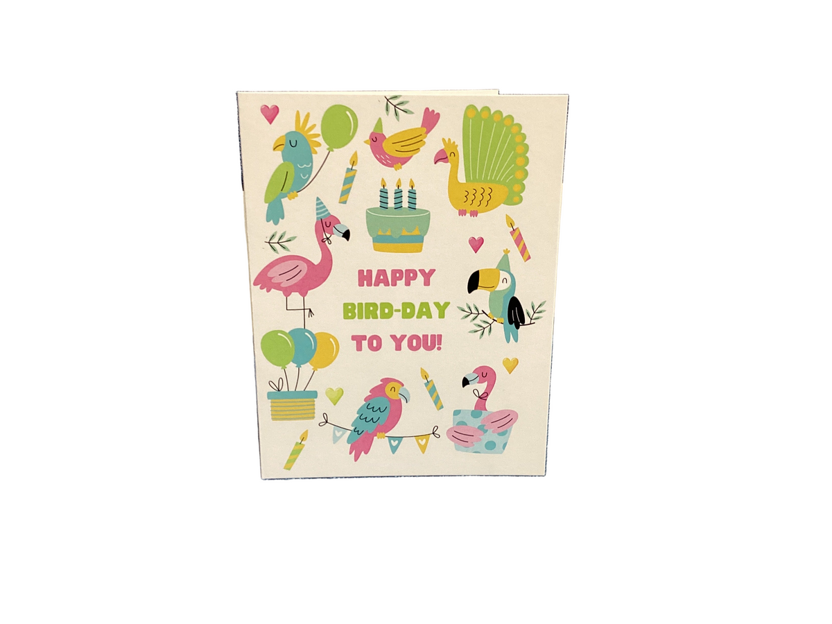 Happy Bird Day Birthday Card