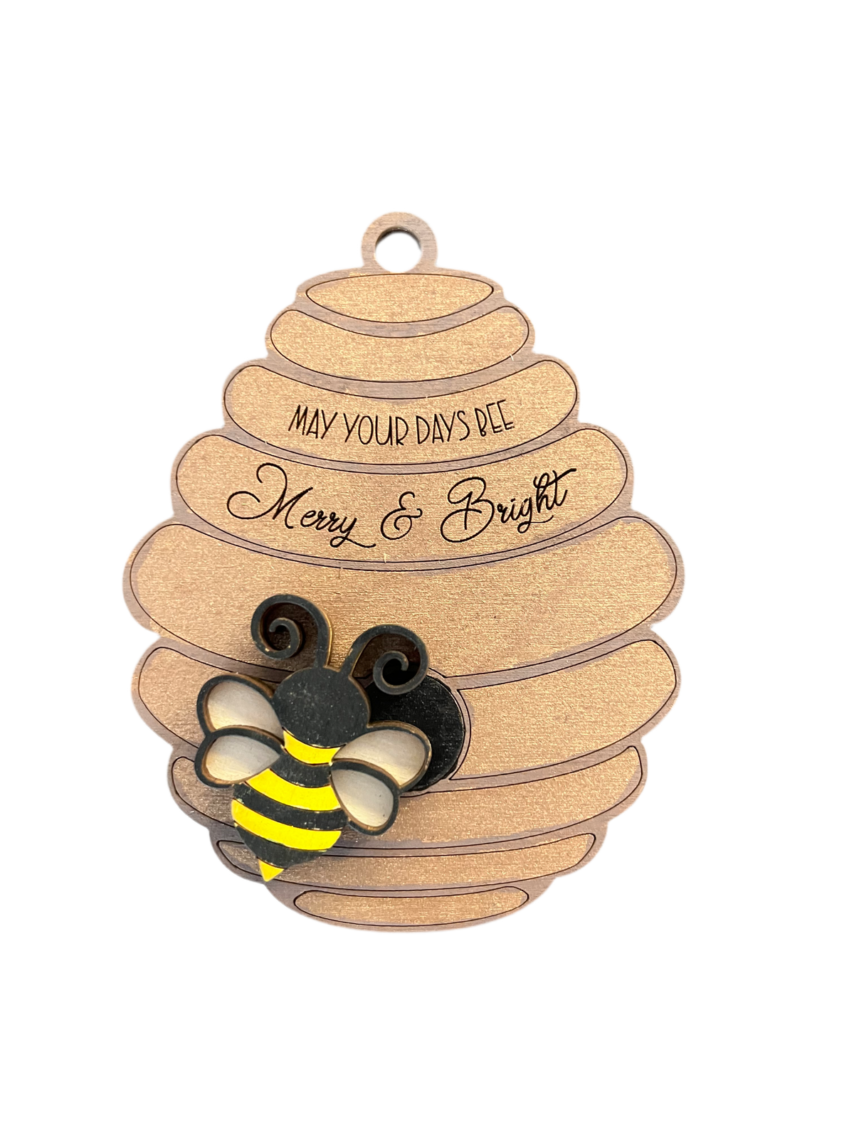 Bee Christmas DIY Ornament