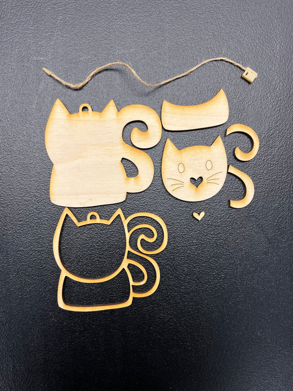 Cat DIY Ornament Kit