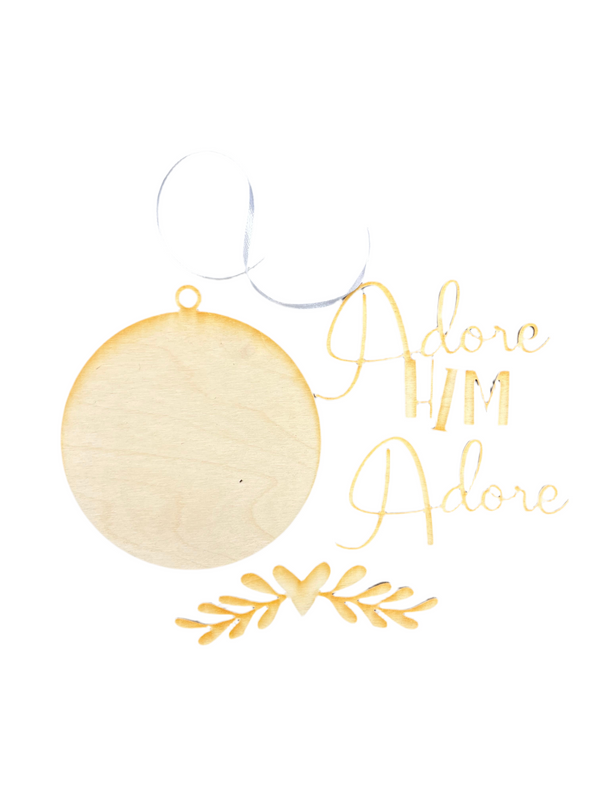 Adore Him DIY Ornament Kit