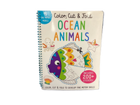 Color, Cut, and Fold, Ocean Animals