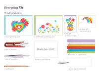 Create-a-Quill DIY Quilling Kit:  Everyday