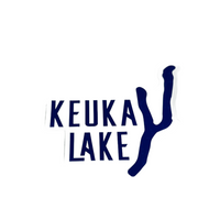 Keuka Lake Clear Vinyl Sticker