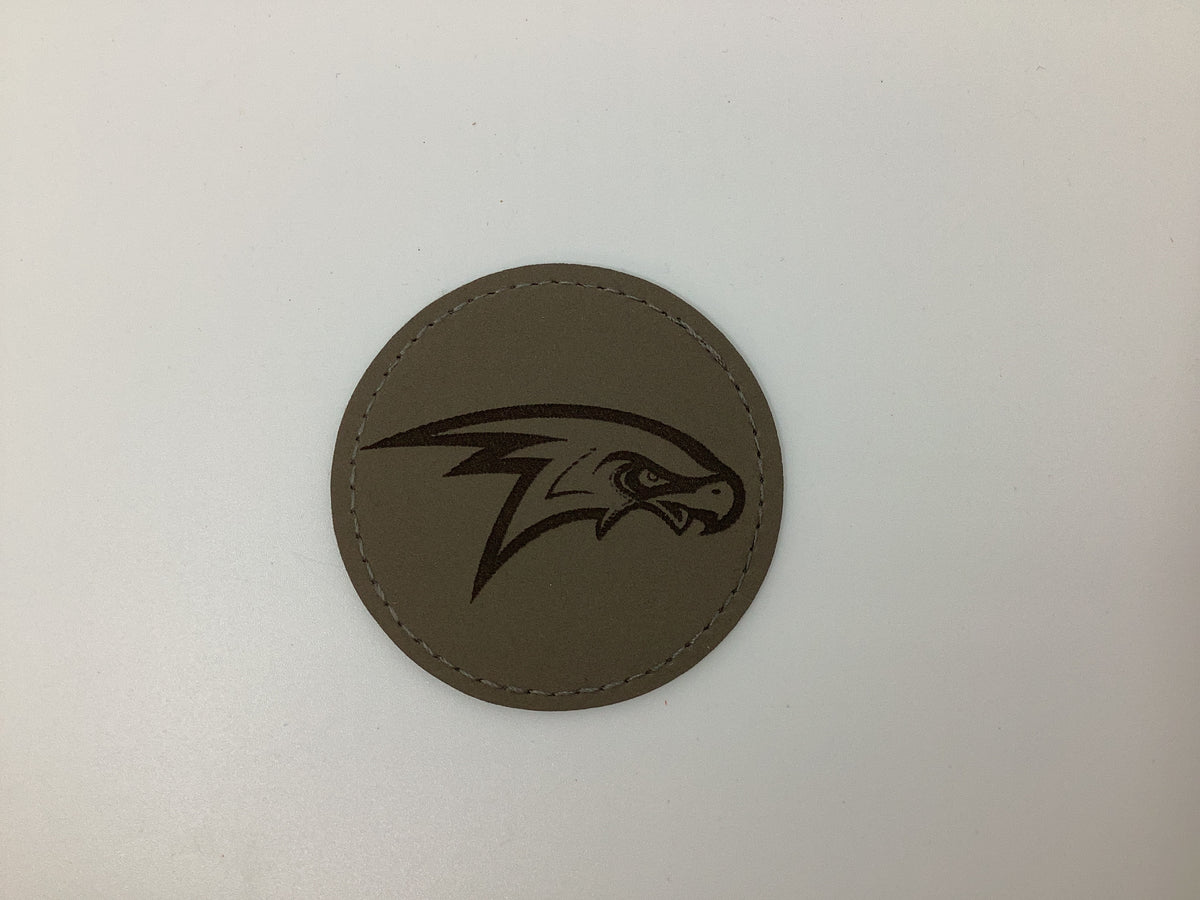Hawk Leather Patch