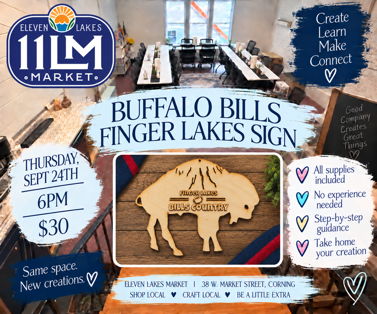 Bills Layered Sign Sept 24th