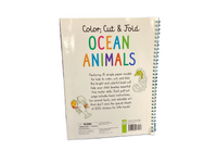 Color, Cut, and Fold, Ocean Animals