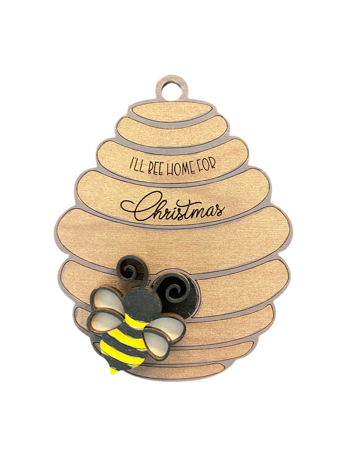 Bee Christmas DIY Ornament