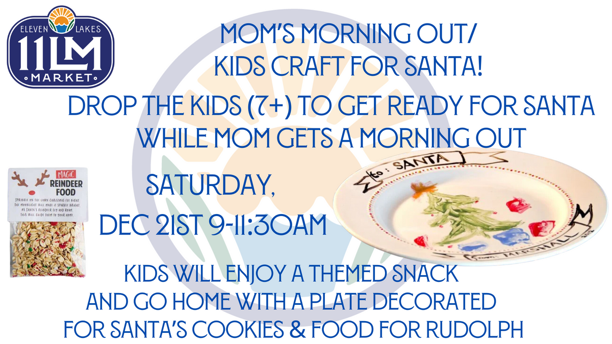 Mom's Morning Out/Kids Get Ready for Santa Camp